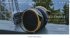 Desktop Screenshot of headphones.com